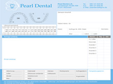 Service Auftragsformular Pearl Dental e.K. München - Zahntechnik München Dentallabor 